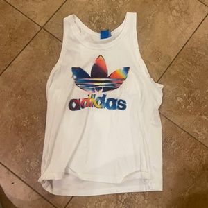 Colorful Adidas tank top